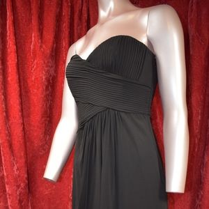 BCBGMaxAzria Strapless Little Black Dress